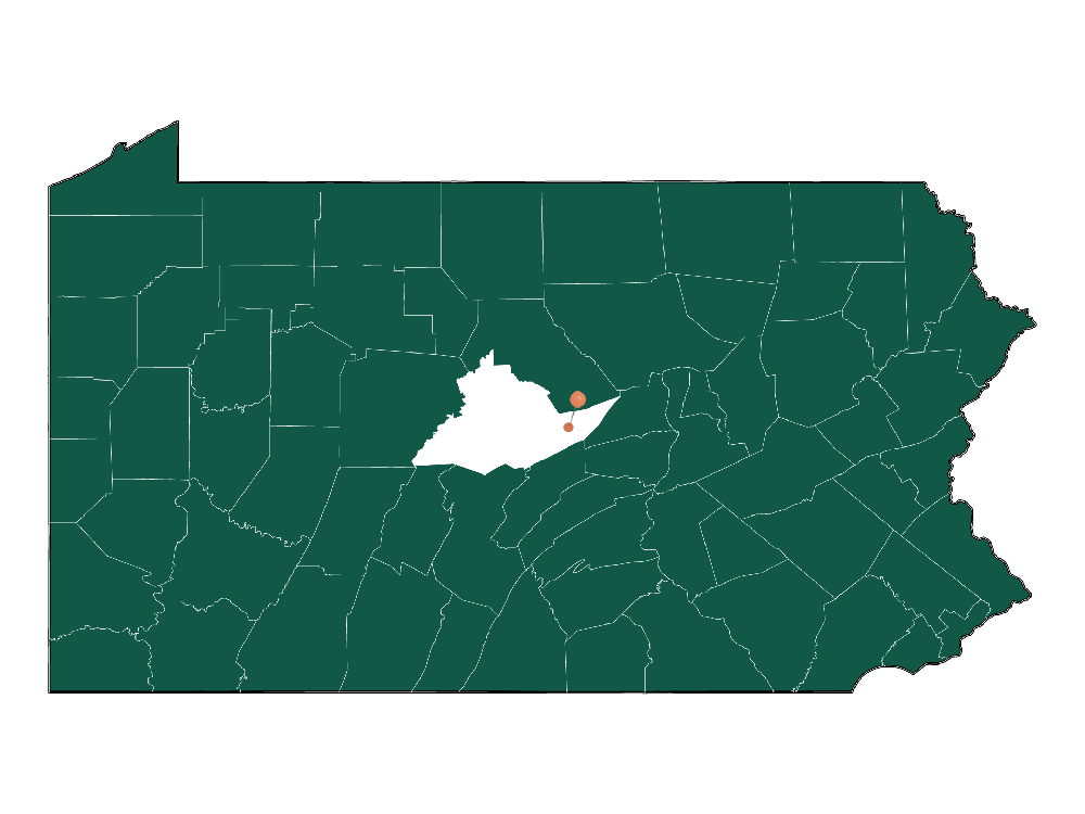 Moving to Aaronsburg (Centre County), Pennsylvania in 2023
