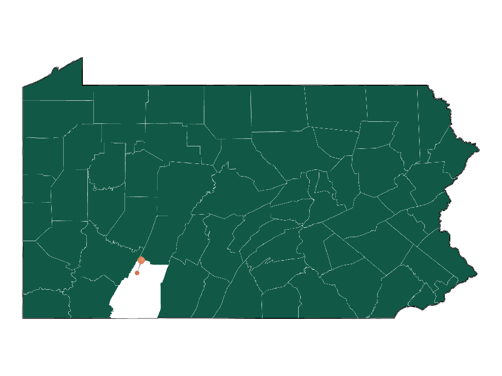 Moving to Jennerstown borough, Pennsylvania in 2023