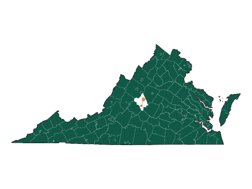 Infrastructure in Arrington, Virginia