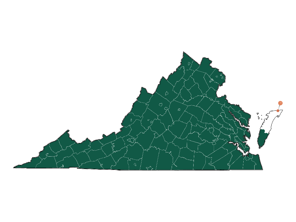 Moving to Greenbackville, Virginia in 2023