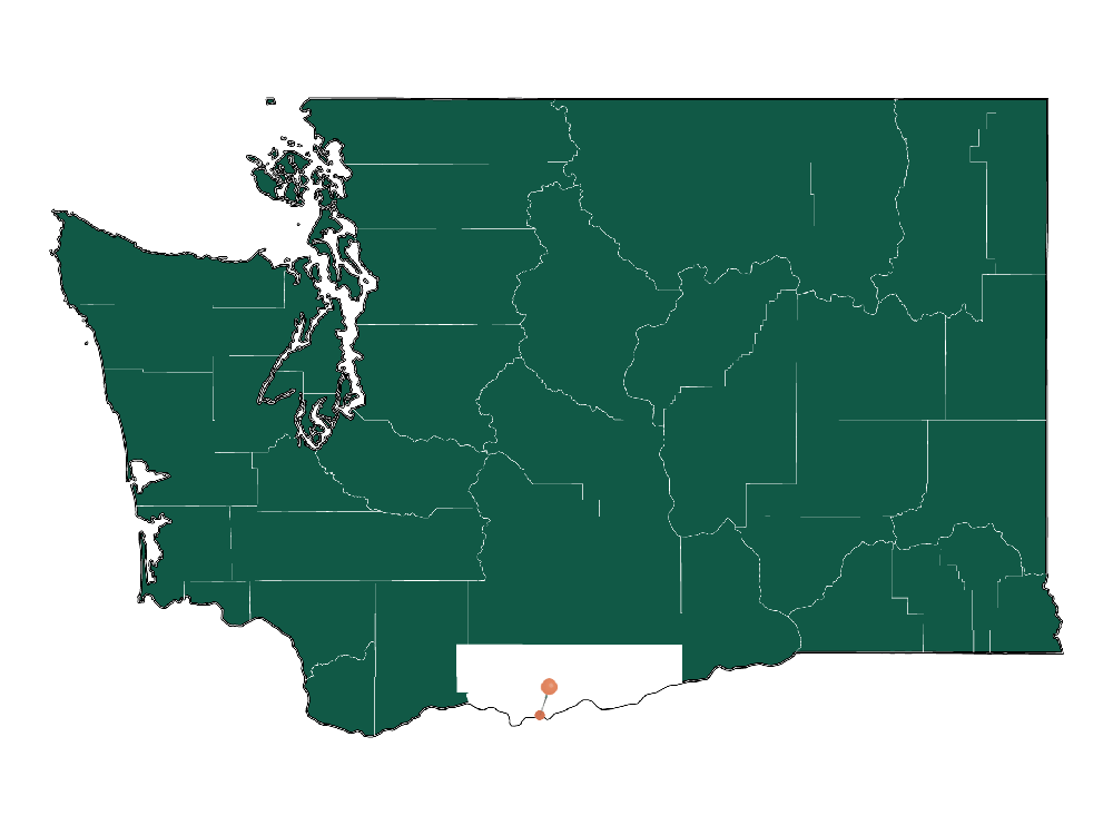Infrastructure in Wishram, Washington