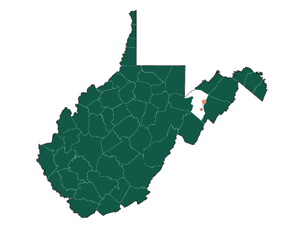 Moving to Petersburg, West Virginia in 2023