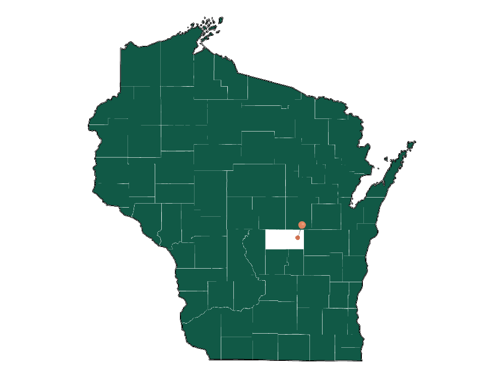 Moving to Poy Sippi, Wisconsin in 2023