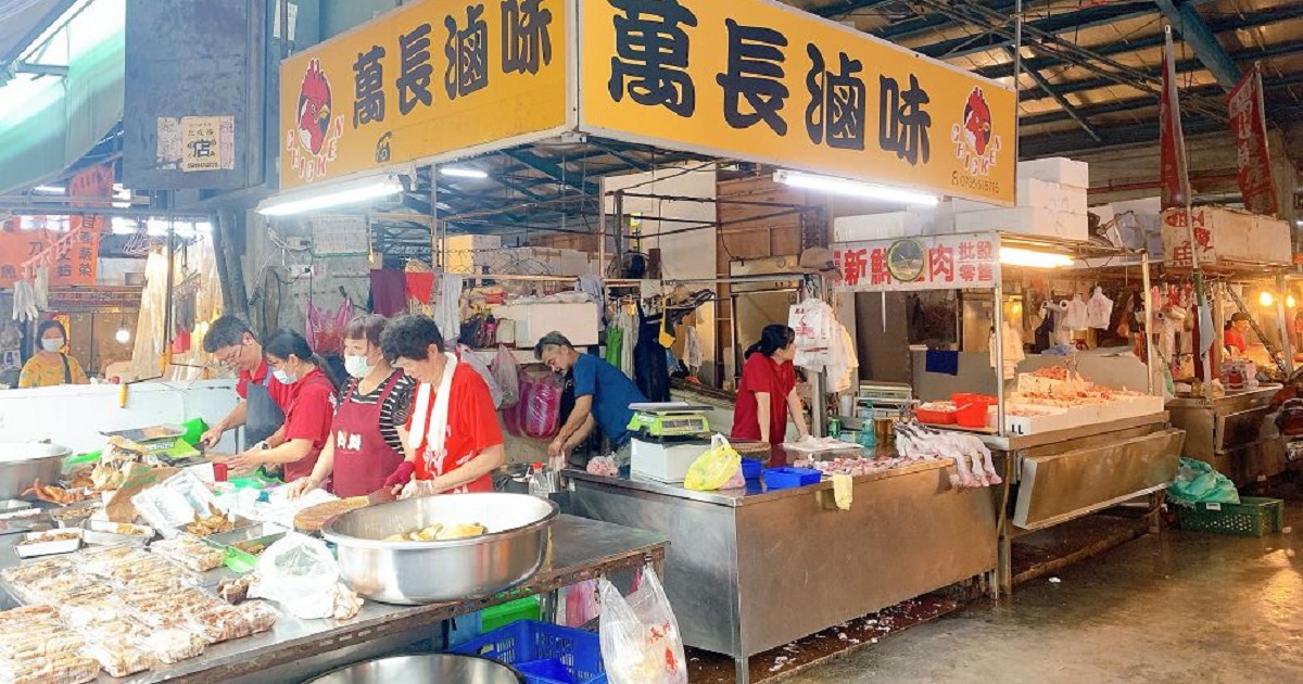 萬長滷味｜全台南最大的果菜市場，必吃…安南區美食推薦，人氣大鐵盆滷味!!