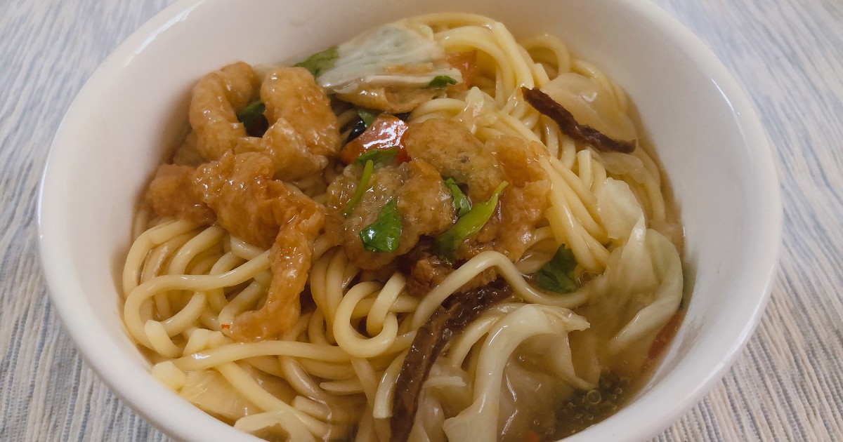 鄭家素食麵焿｜台南素食美食大滷麵，銅板價就能滿足你的胃！