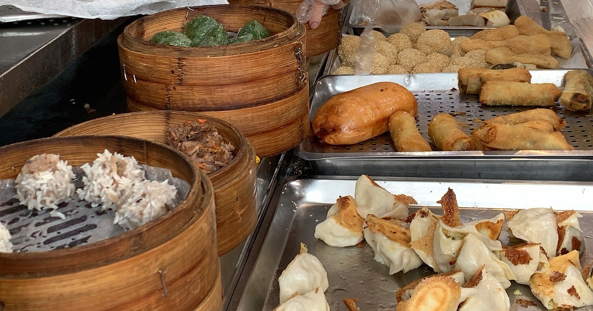 清祺素食點心部(清祺早餐)｜超多樣化素食點心，港點、台式都有，城隍廟旁的高人氣素食美食！