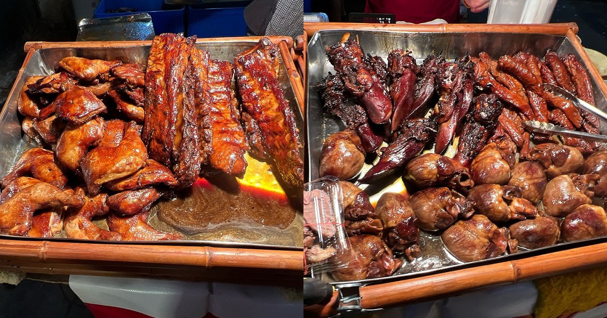 秋吉碳烤德國豬腳｜傳統菜市場熱門燒烤攤，婆婆媽媽們的最愛！