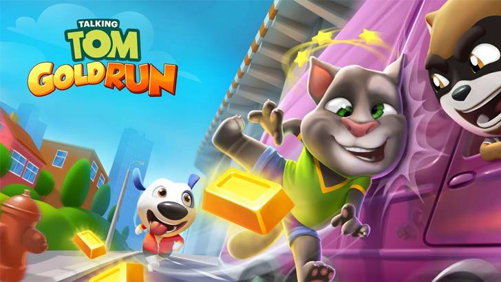 Talking Tom Gold Run 2.4.0.19 Unlimited Gold, Unlimited