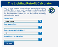 Online lighting retrofit calculator EC&M