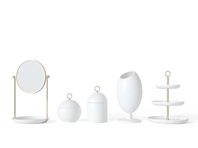 DAHLIA Ceramic storage box By Devon&Devon design Marcel Wanders