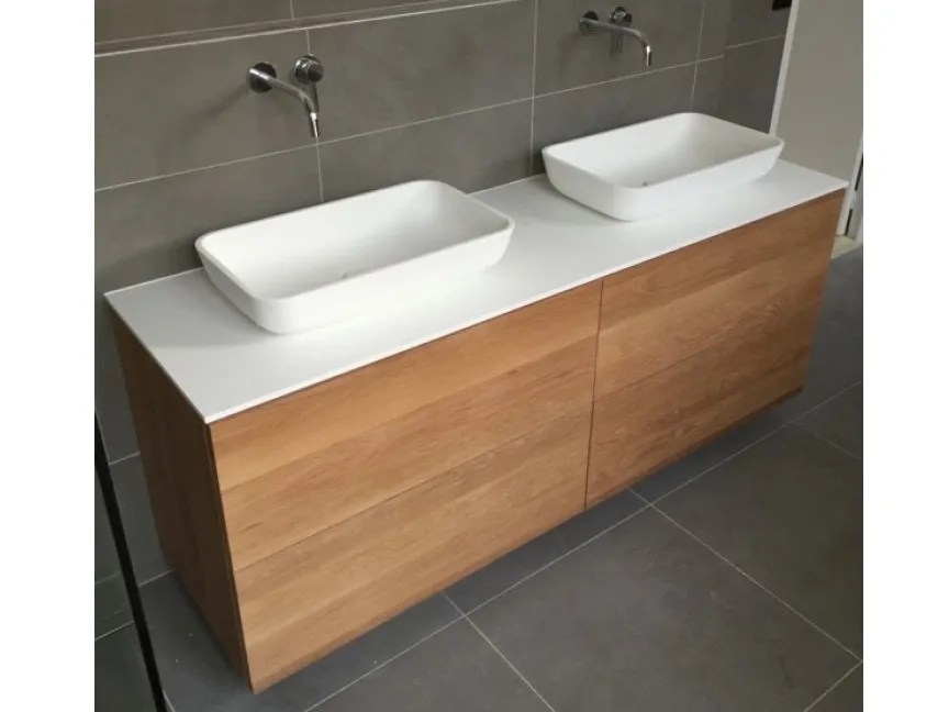 TORONTO Double vanity unit Toronto Collection By RILUXA