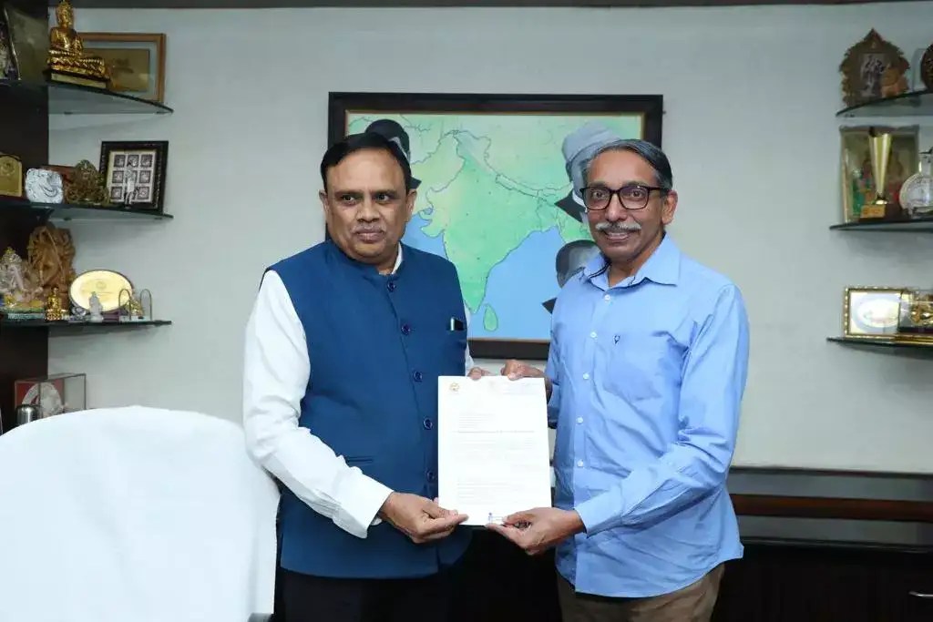 Former IIT Guwahati Director Prof TG Sitharam assumes charge as AICTE