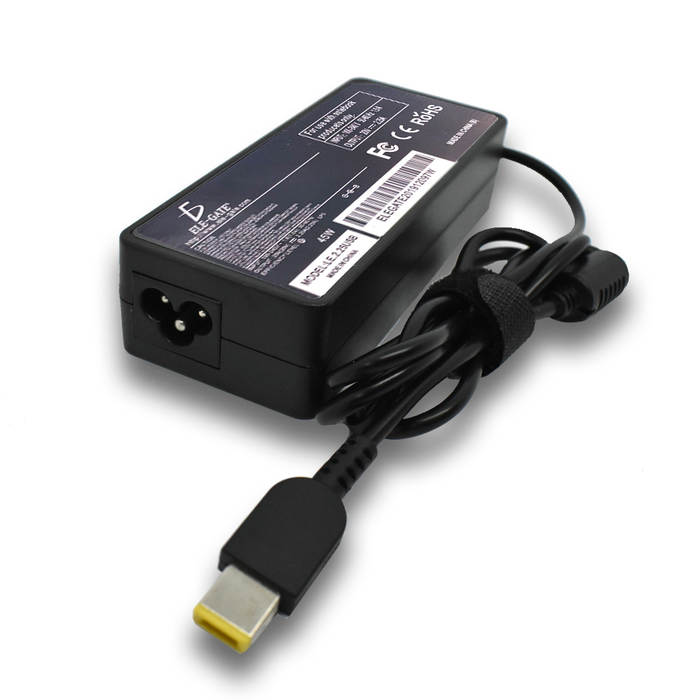 Cargador Lenovo Thinkpad 20v 2.25a 45w Punta Usb Rectangula ELEGATE