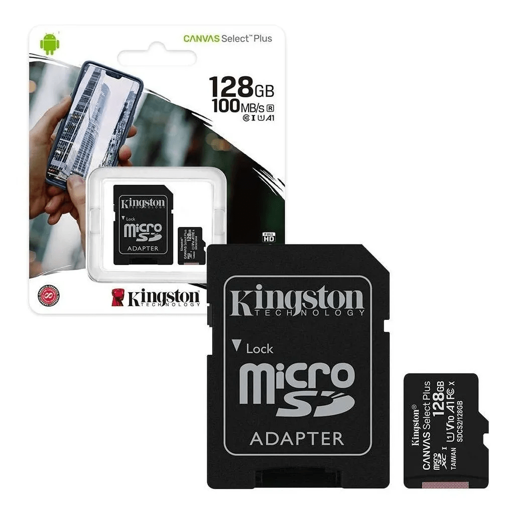 Trajeta de Memoria Kingston Micro SD 128GB Class 10 ELEGATE