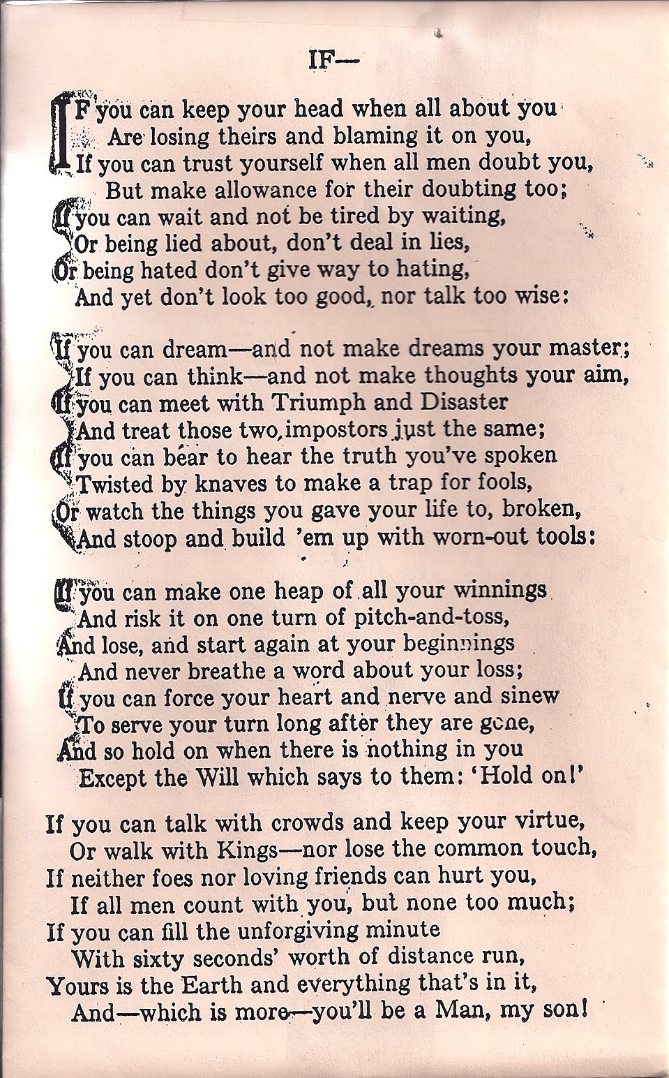 My favorite poem. elephant journal