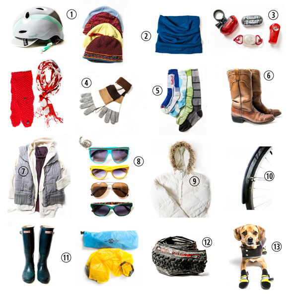 Can’t Bike All Year Round? Photos of Winter Bike Style & 13 Must Have