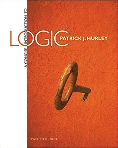 A Concise Introduction To Logic 12Th