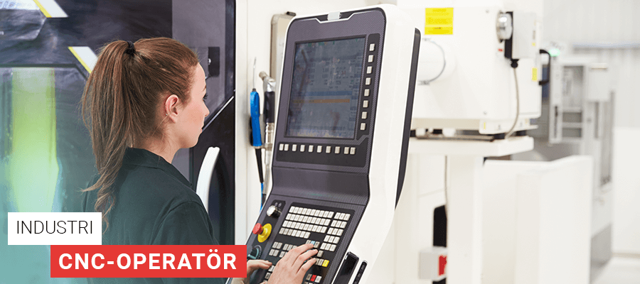 Så blir du CNCoperatör