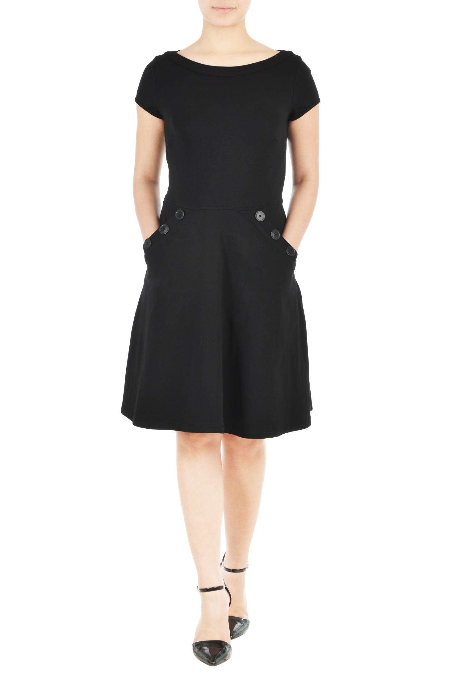 Womens Cotton Dresses With Pockets