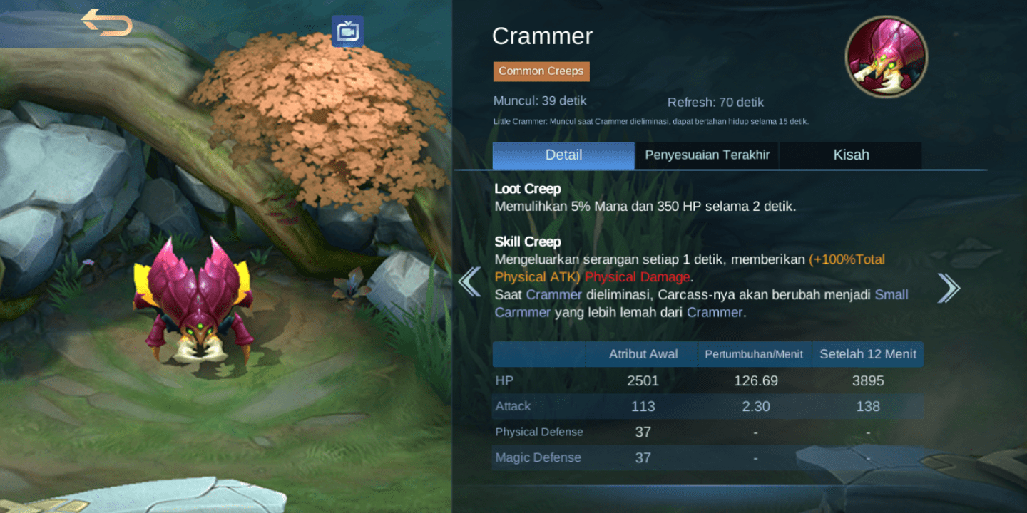 NamaNama Monster Jungle Mobile Legends (ML) Esportsku