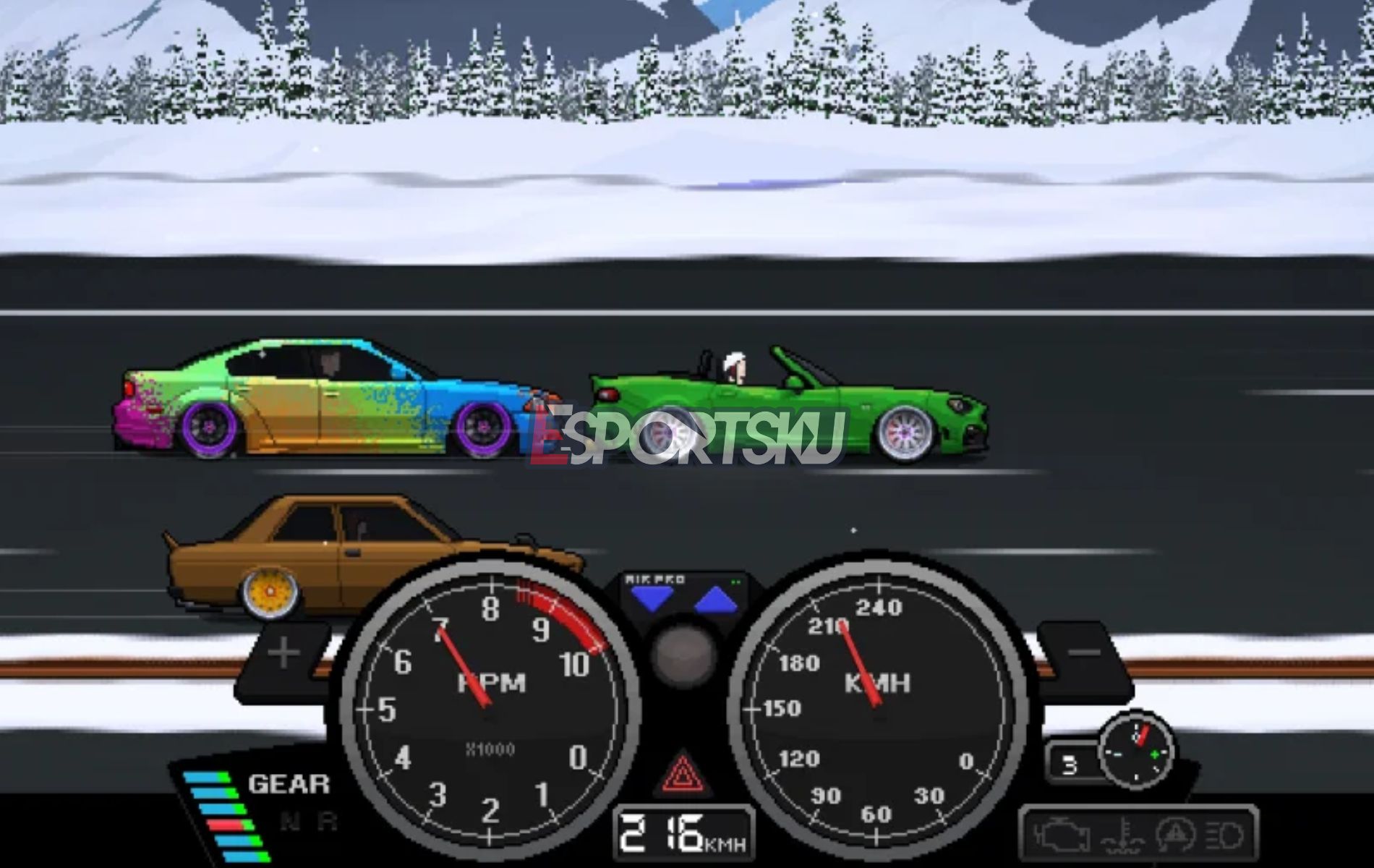 Pixel Car Racer Mod APK 1.2.5 Unlimited Money, Apakah Aman? Esportsku