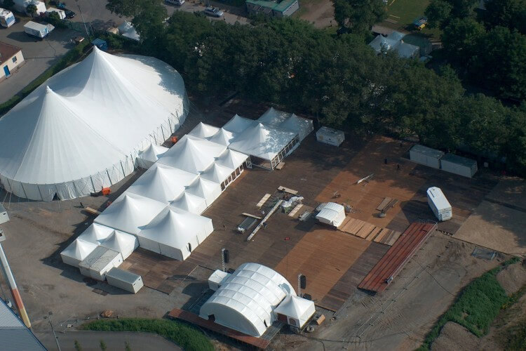 Zelt Arena mieten Event Portal