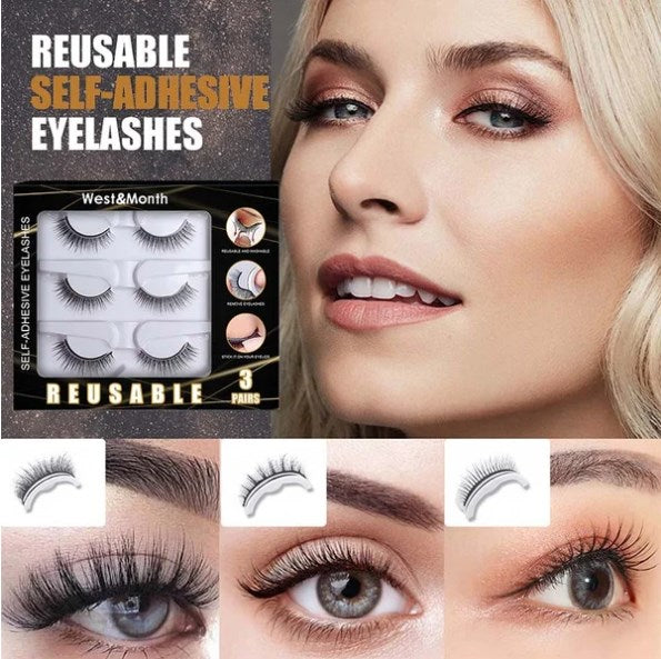 Reusable SelfAdhesive Eyelashes