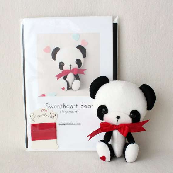 Panda Bear Felt Kit