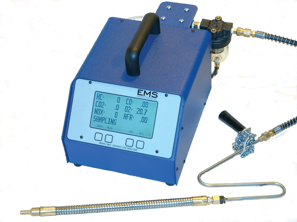 Emission Analyzer and Software Fleet Maintenance