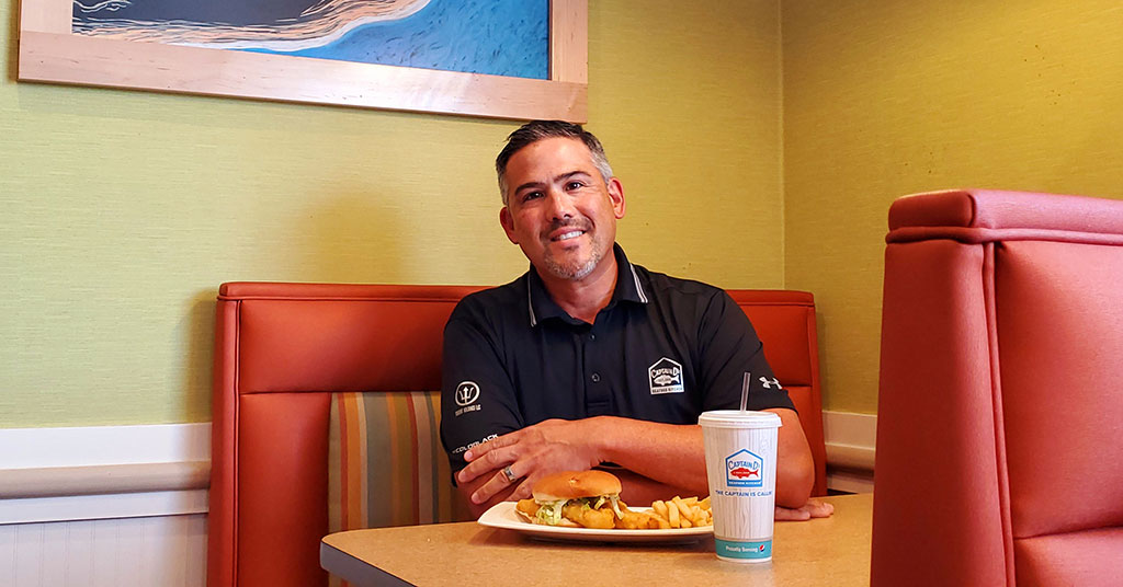 Officer on Deck Captain D's Largest Franchisee has Big Plans!