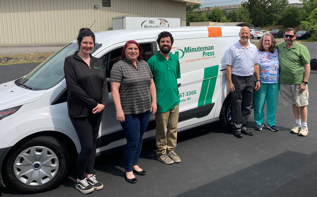 Minuteman Press Franchise in Gastonia, NC Has Grand Opening