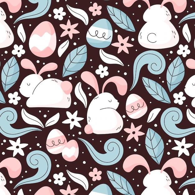 Fluffy Bunny Wallpaper Vectors & Illustrations for Free Download Freepik