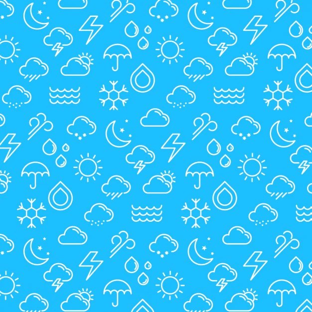 Free Vector Weather pattern