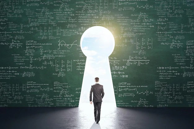 Premium Photo | Math algorithm and complex concept