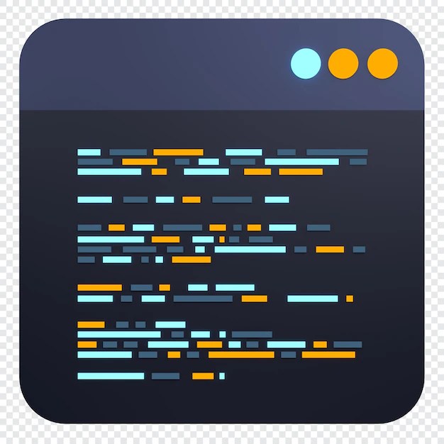 Premium PSD 3d render coding icon coding screen 3d rendering