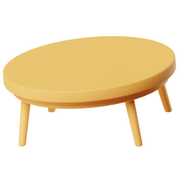 Premium PSD Coffee table