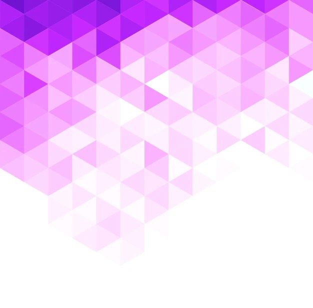 Premium Vector Abstract triangular background purple geometric pattern