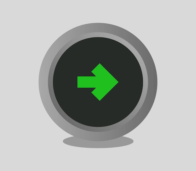 Premium Vector Arrow button