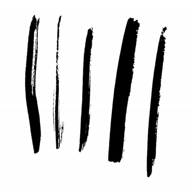 Premium Vector Brush set vector illustrator