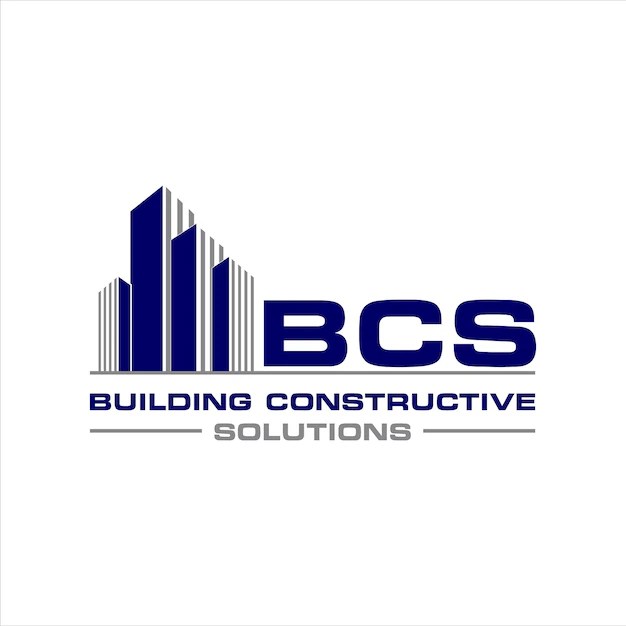 Premium Vector Building constructive solution logo design template vector