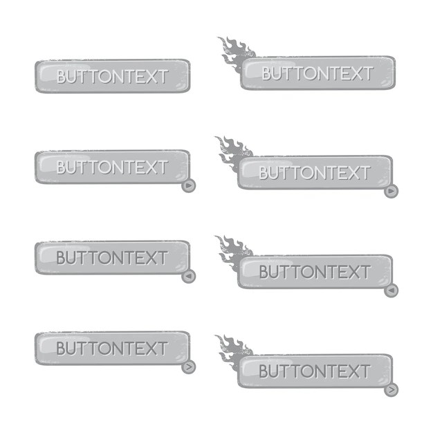 Premium Vector Button theme