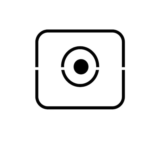 Premium Vector Camera icon