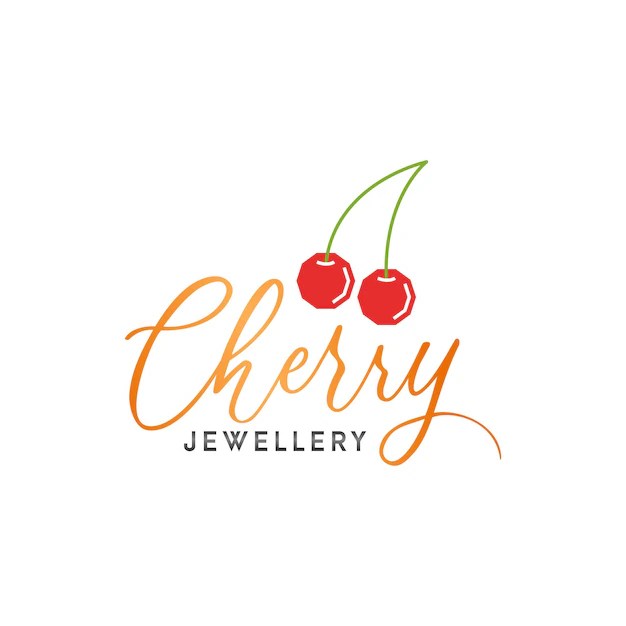 Premium Vector Cherry logo vector