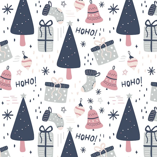 Premium Vector Christmas pattern