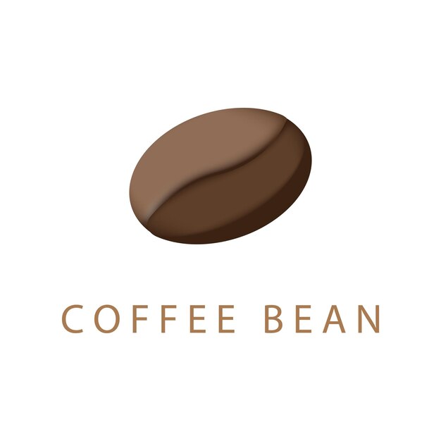Premium Vector Coffee bean icon vector