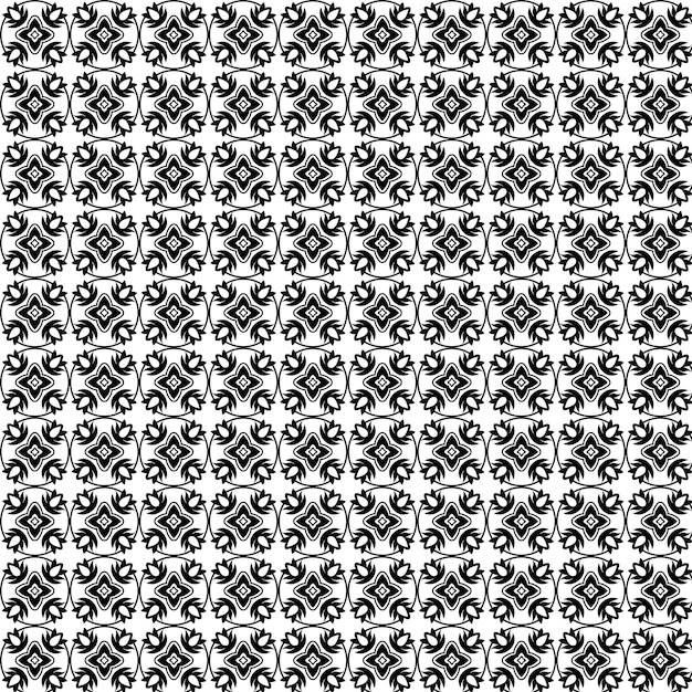 Premium Vector Creative black and white pattern