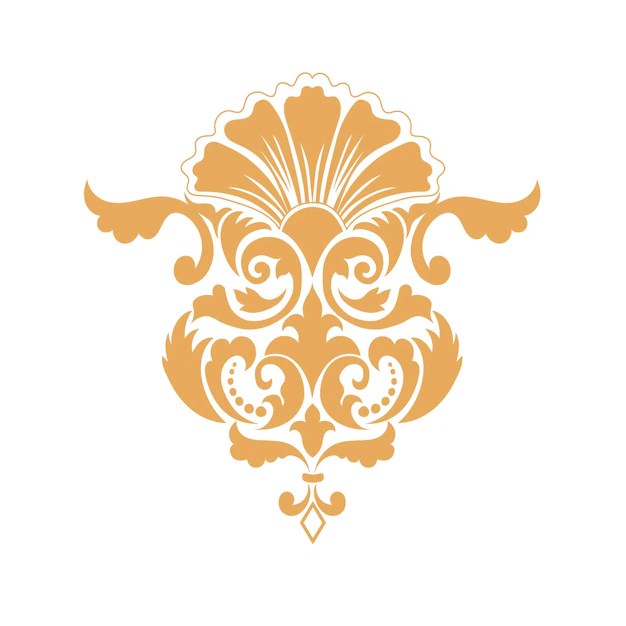 Premium Vector Damask pattern vector