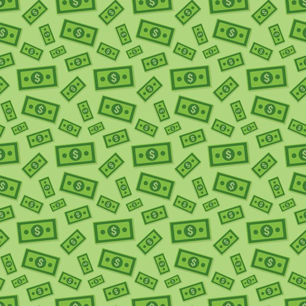 Green Money Background