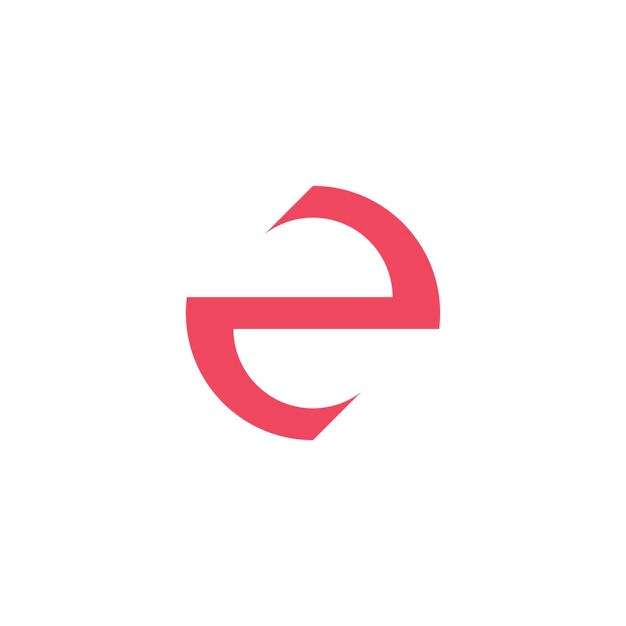 Premium Vector E logo design and template creative e icon initials
