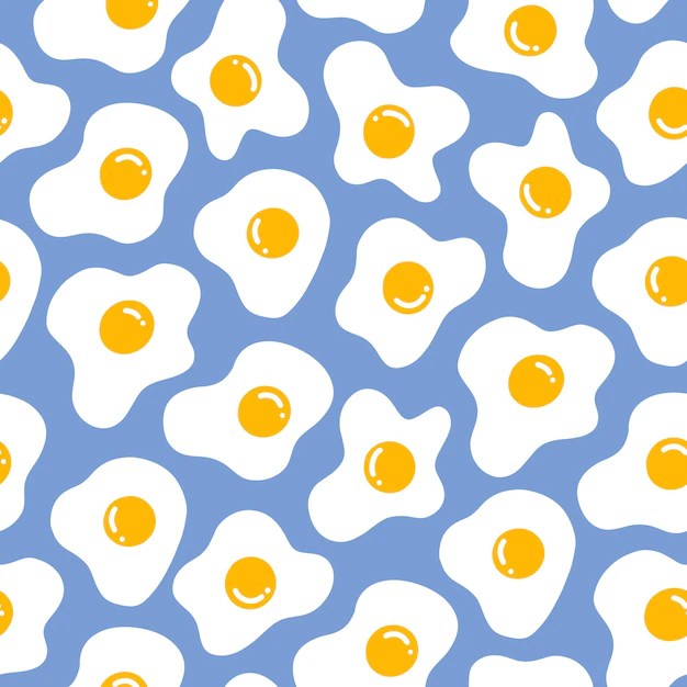 Premium Vector | Eggs pattern